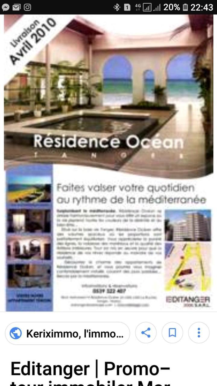 Residence Ocean Tanger Extérieur photo